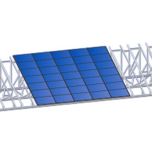 折板屋根対応PV架台 設置角度対応型